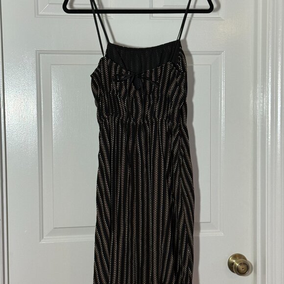 Smocked Square-Neck Mini Dress in Stripe - Madewell - Picture 5 of 6